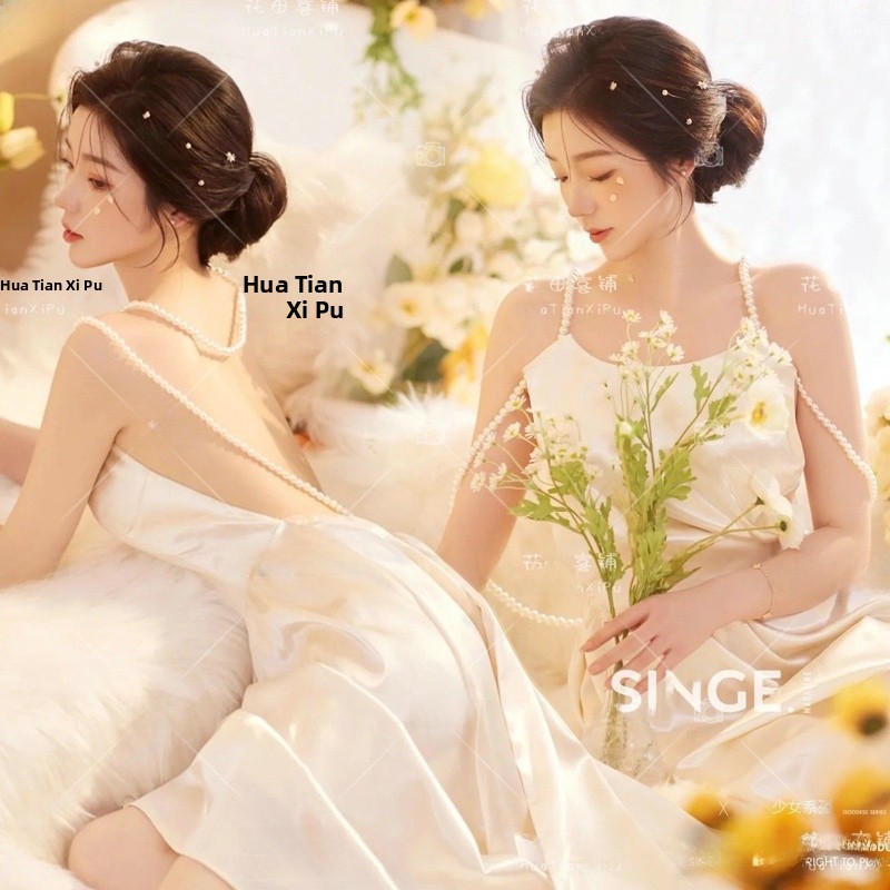 Photography Young - Photo Studio New Style Pearl Dress