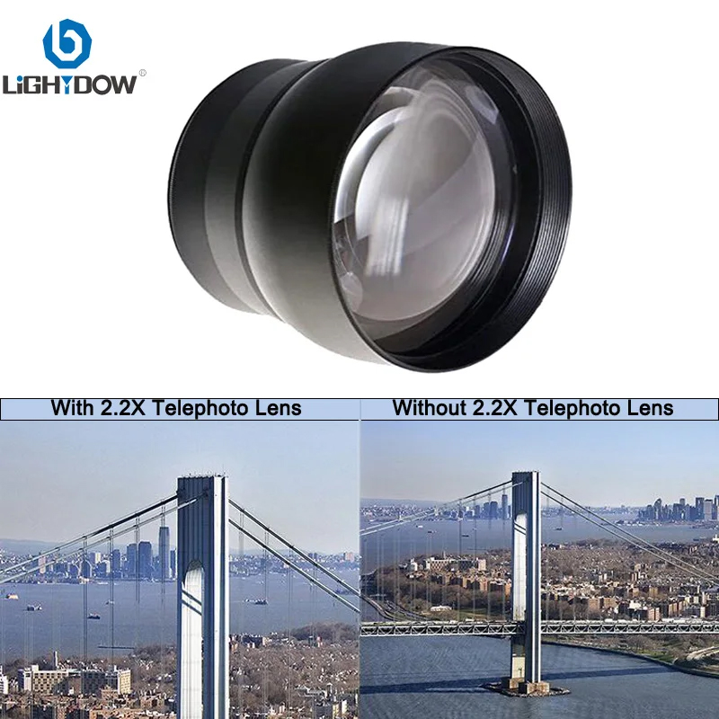 Photography Gear - Lightdow 58mm 2.2X Additional Teleconverter Lens
