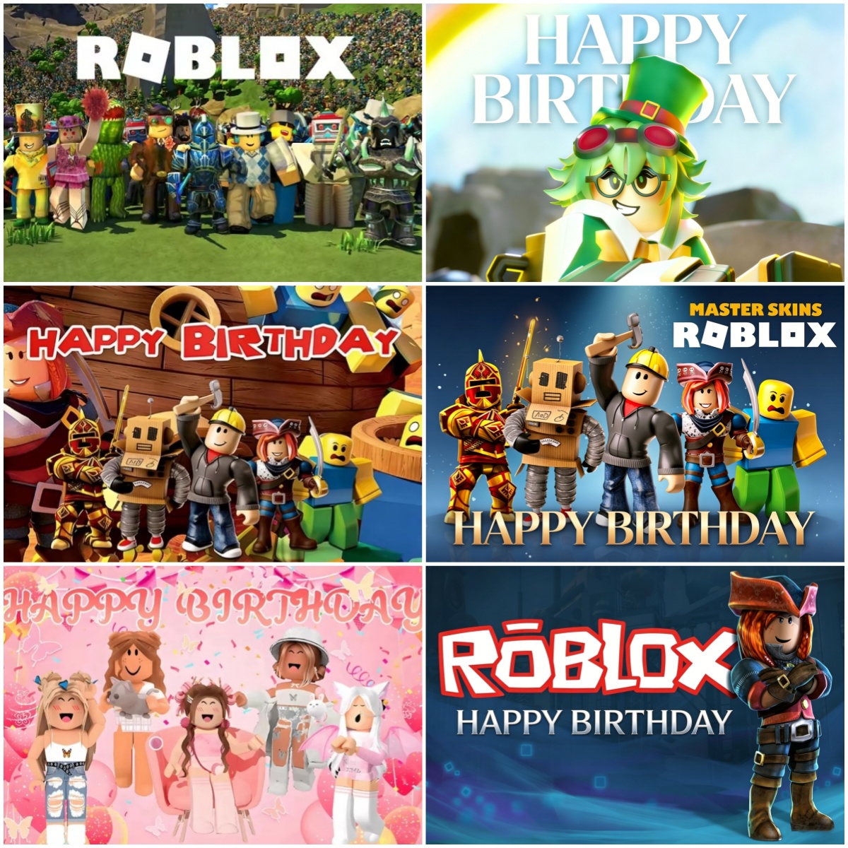Photography Sport - Roblox Birthday Party Decoration Background Children