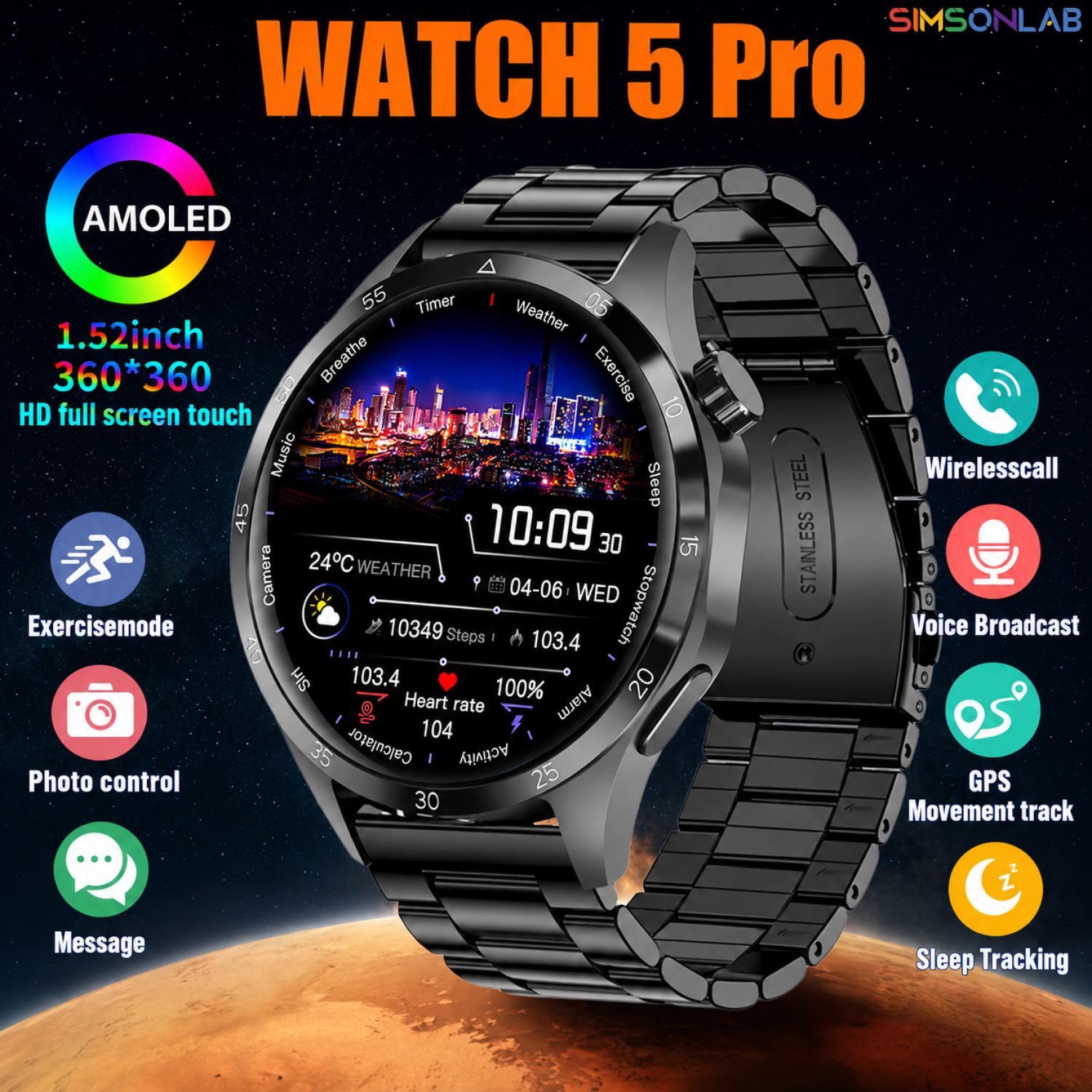Photography Term - 2026 Watch 5 Pro GPS Track