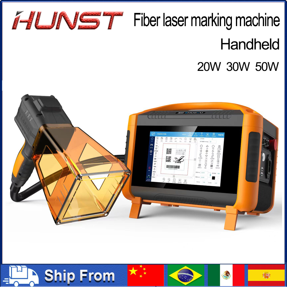 Photography Logo - HUNST 30W Portable Hand-held Fiber Laser