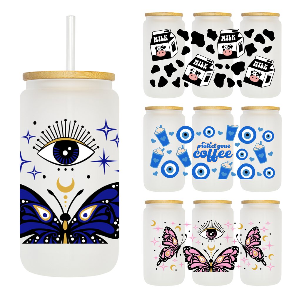 Photography Logo - Evil Eyes Coffee And Milk 16OZ