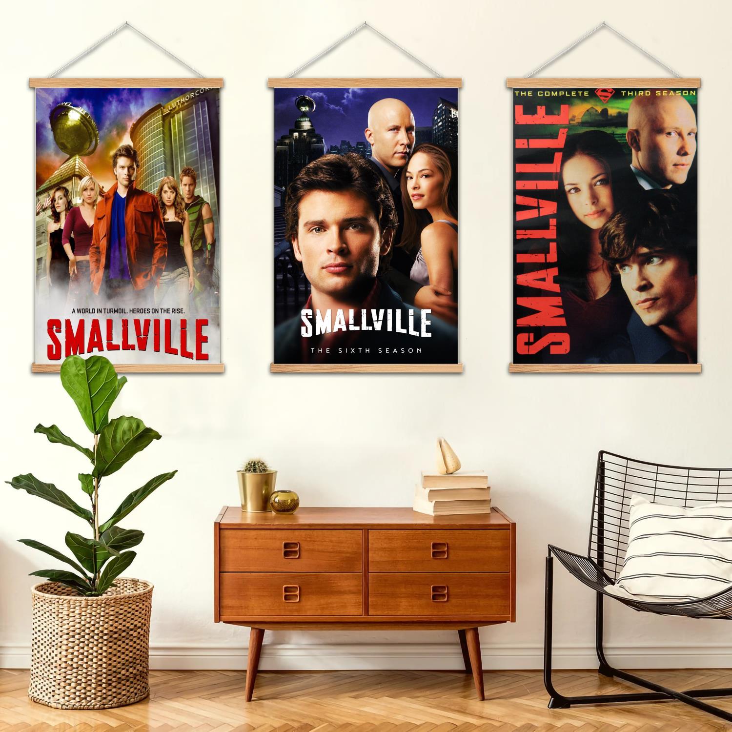 Photography By - smallville Framed Wall Painting Canvas Art