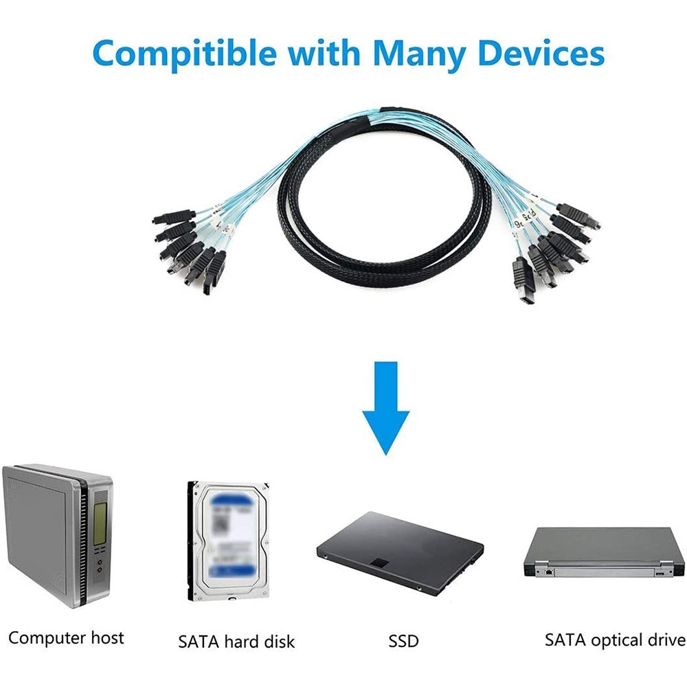 4/6 pcs/set Sata To Sata Cable – Photography Date recenzja i cena