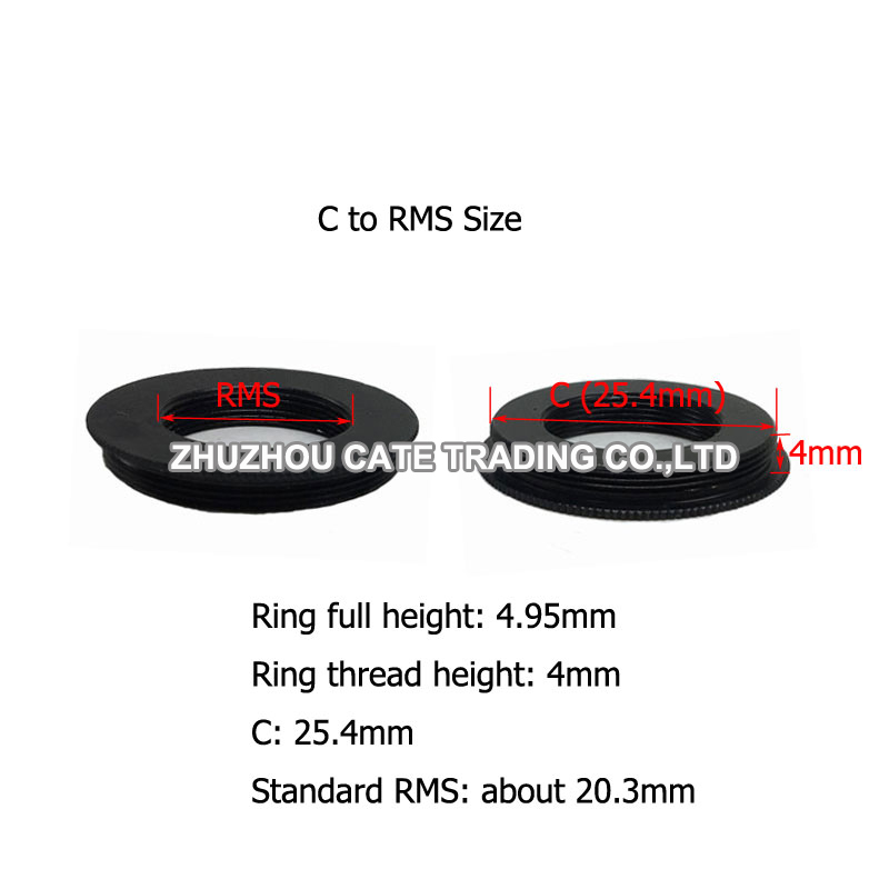 RMS to C Mount Microscope Came – Lens Adapter Ring recenzja i cena