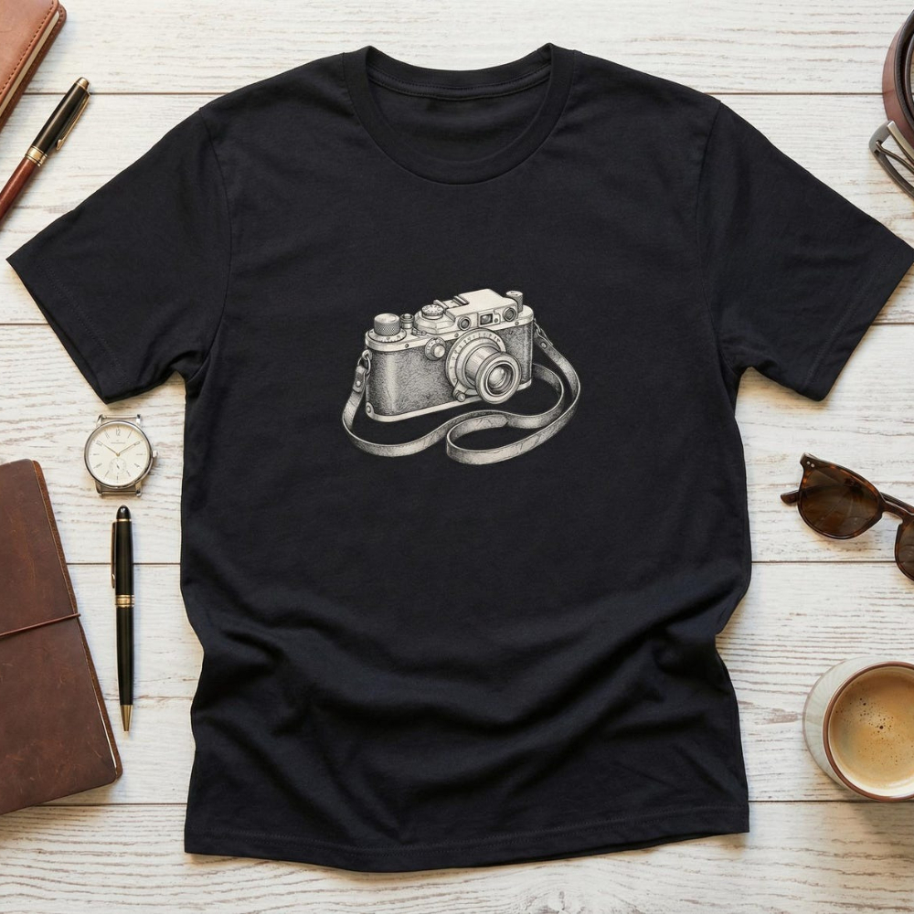 Camera Shirt Vintage Camera Te – Photography Graphic Design recenzja i cena