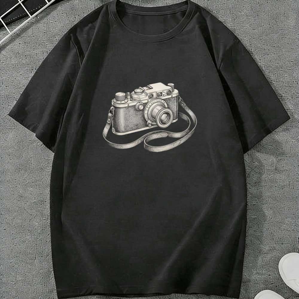 Camera Shirt Vintage Camera Te – Photography Graphic Design recenzja i cena