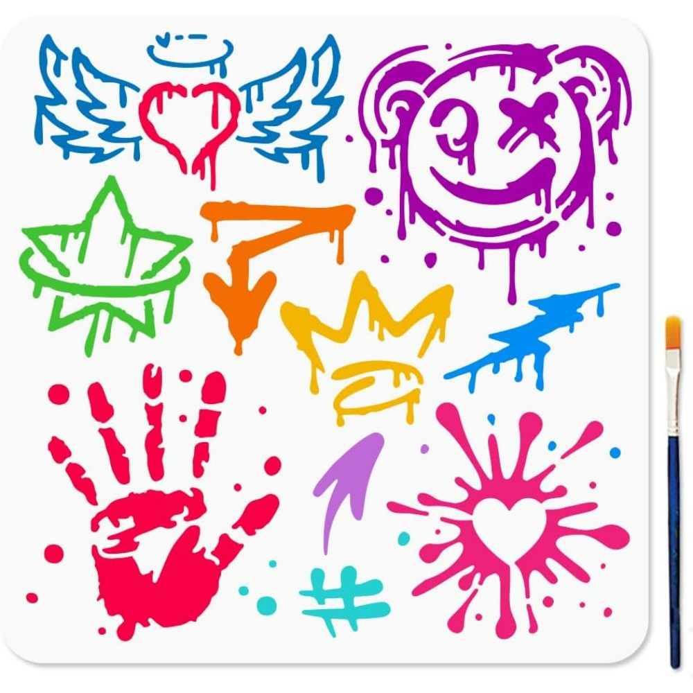 Graffiti Stencil for Painting  – Photography Techniques recenzja i cena