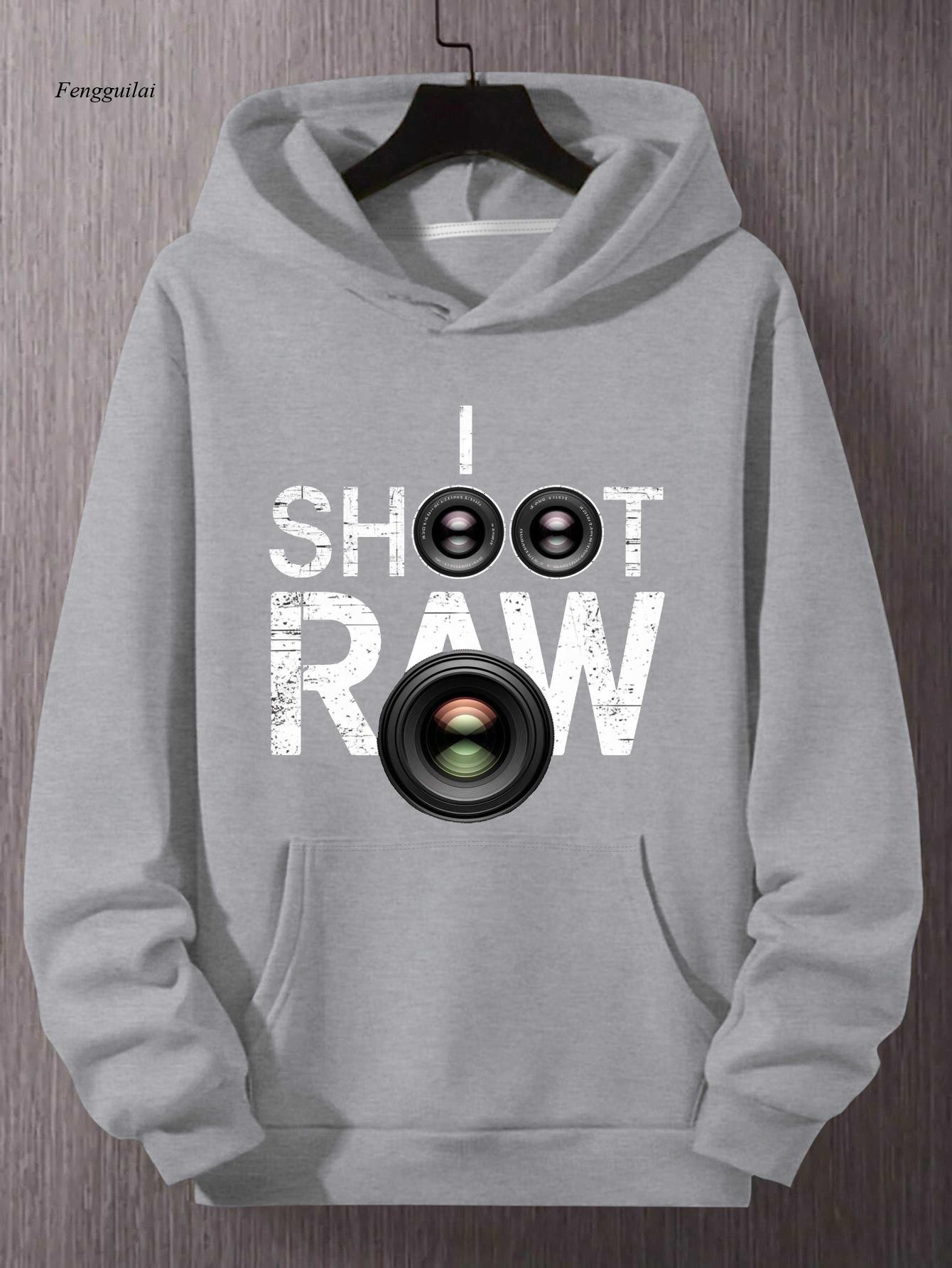 Shoot Raw Photography Hoodie - – Photography Graphic Design recenzja i cena