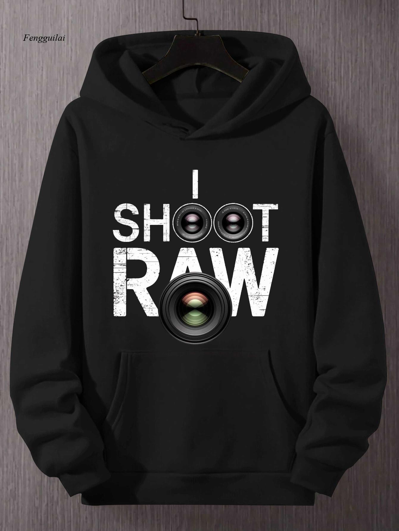 Shoot Raw Photography Hoodie - – Photography Graphic Design recenzja i cena