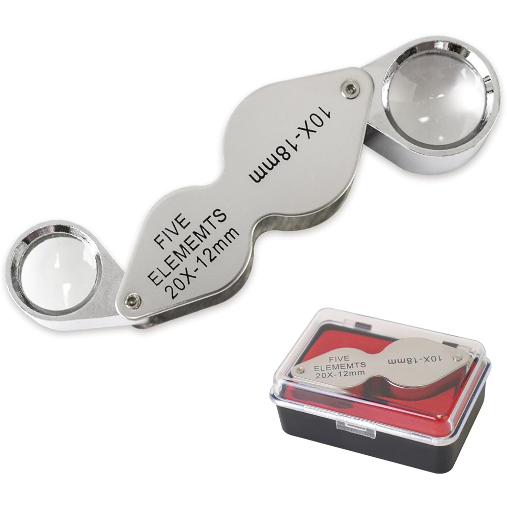 10X 20X Jewelers Loupe Pocket  – Eye Piece Magnifier recenzja i cena