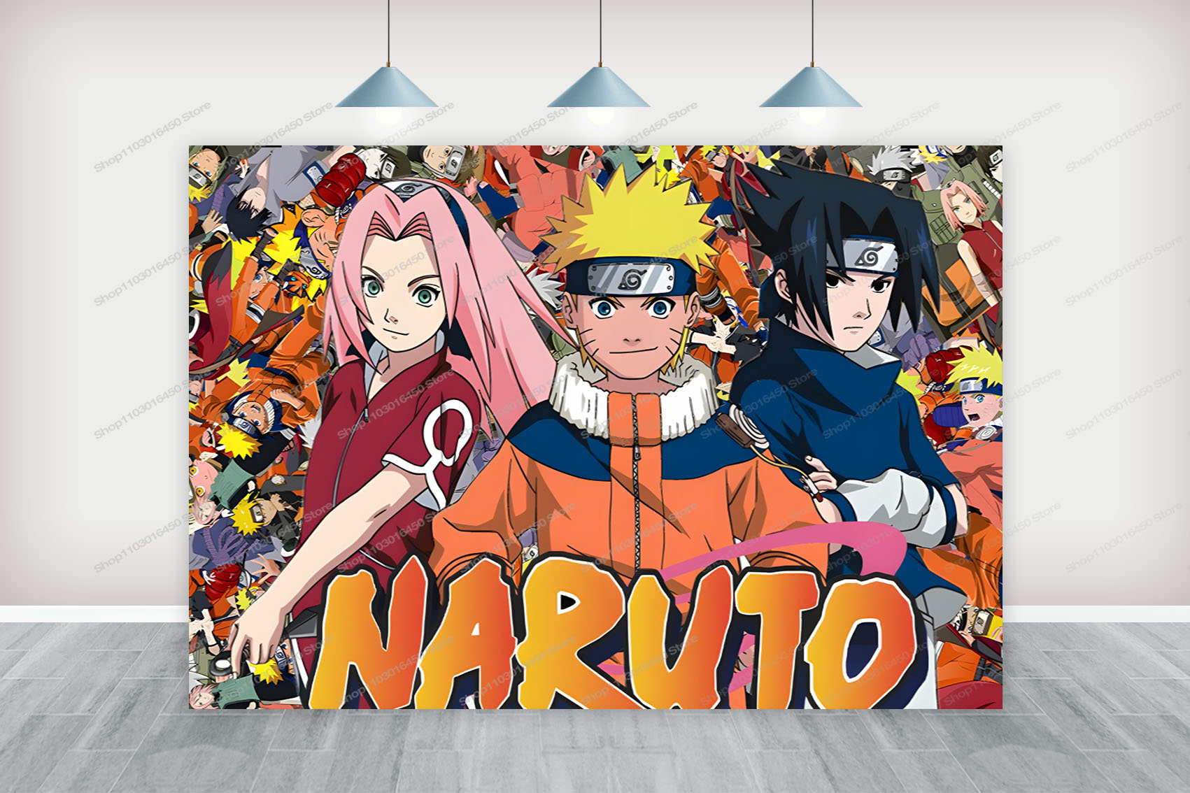 Naruto Backdrop For Boys Birth – Photography Sport recenzja i cena