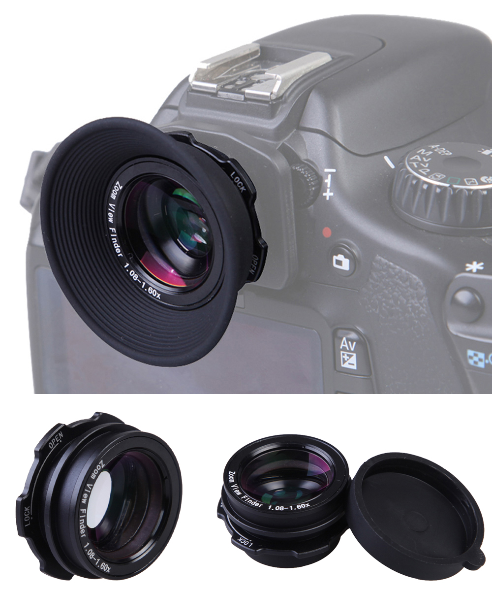 DSLR 1.08x-1.60x Zoom Viewfind – Eye Piece Magnifier recenzja i cena