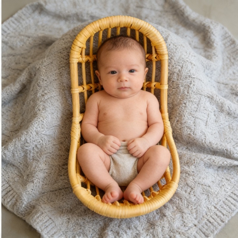 Handmade Vintage Rattan Chair  – Photography Gear recenzja i cena