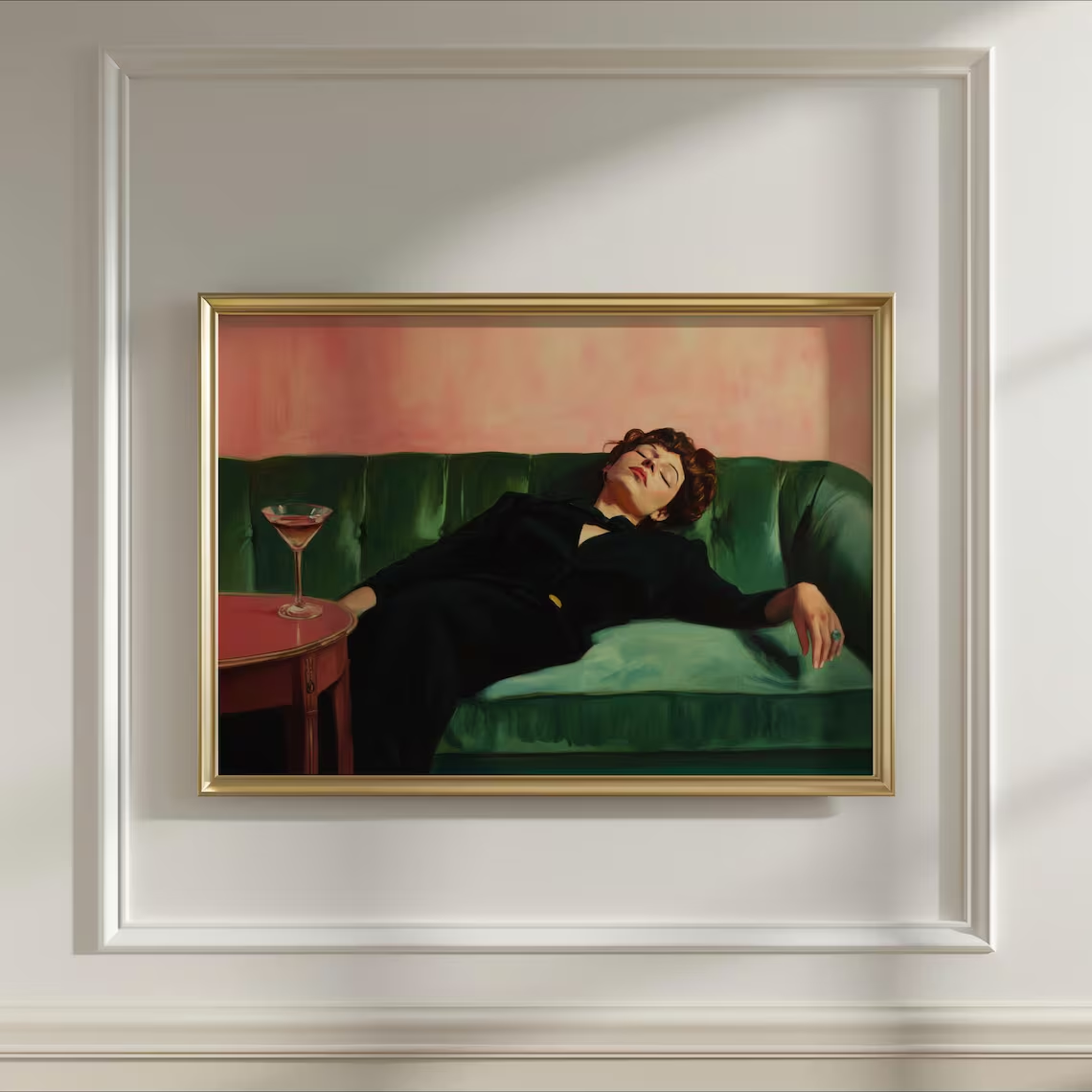 Woman on Couch with Martini |  – Photography By recenzja i cena