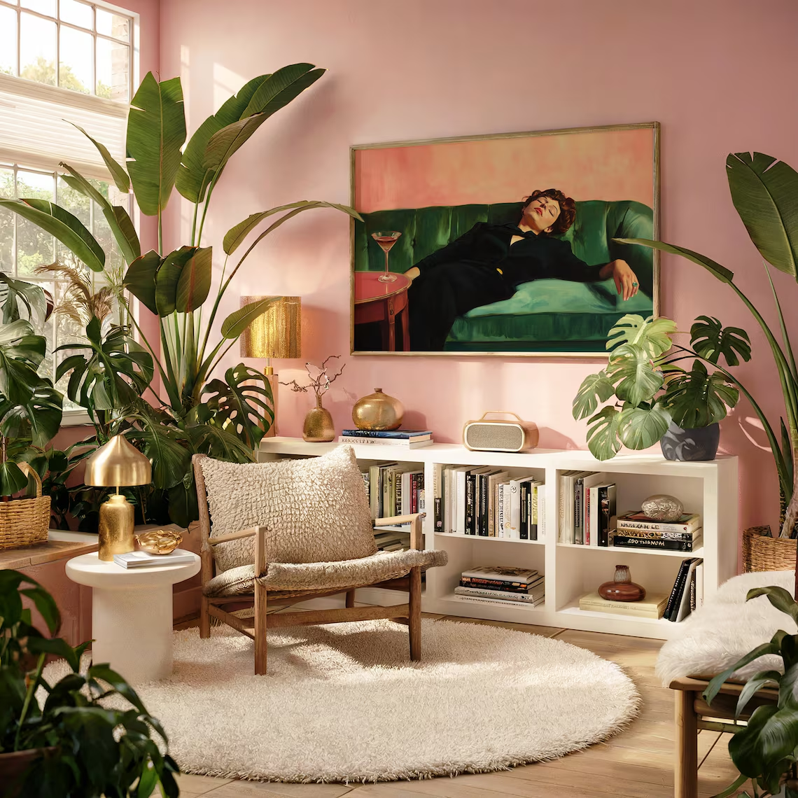 Woman on Couch with Martini |  – Photography By recenzja i cena