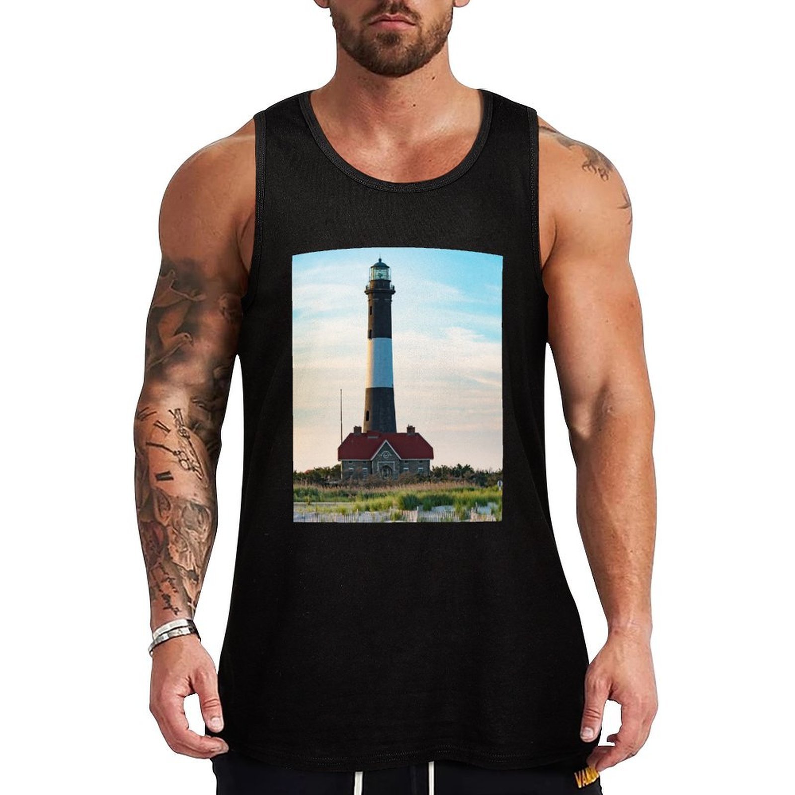Fire Island Lighthouse - Long  – Photography Graphic Design recenzja i cena