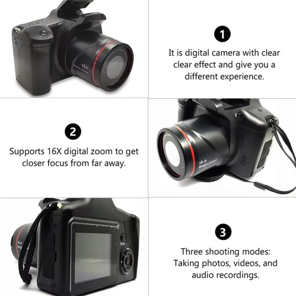 Digital Camera Portable 16X Zo – Photography Gear recenzja i cena