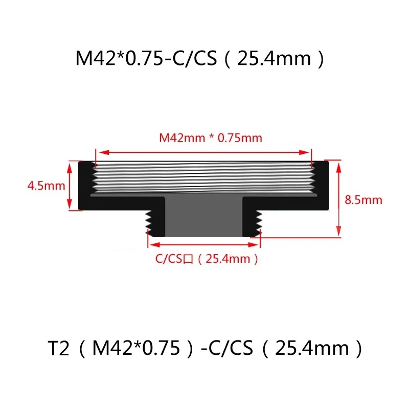 ‌M42 to C Mount Adapter Ring M – Lens Adapter Ring recenzja i cena