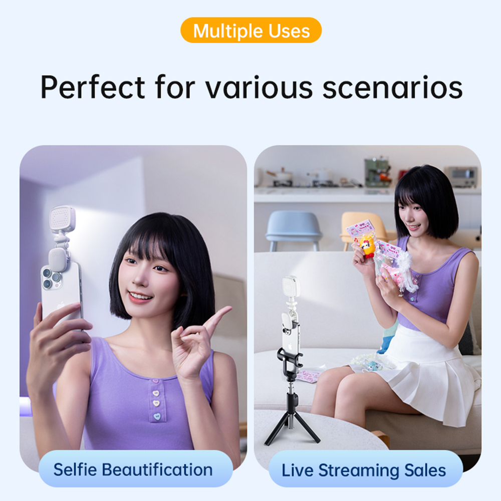Portable LED Selfie Light Came – Photography Night recenzja i cena