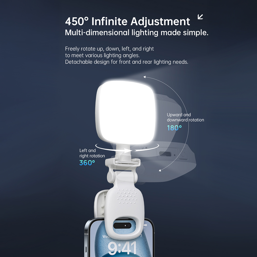 Portable LED Selfie Light Came – Photography Night recenzja i cena