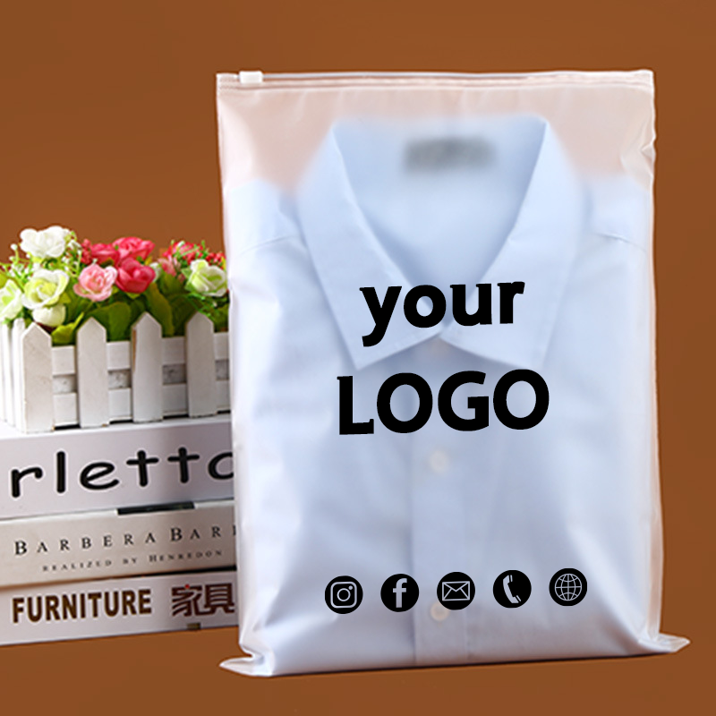 50PCSCustom Storage Frosted Zi – Photography Logo recenzja i cena