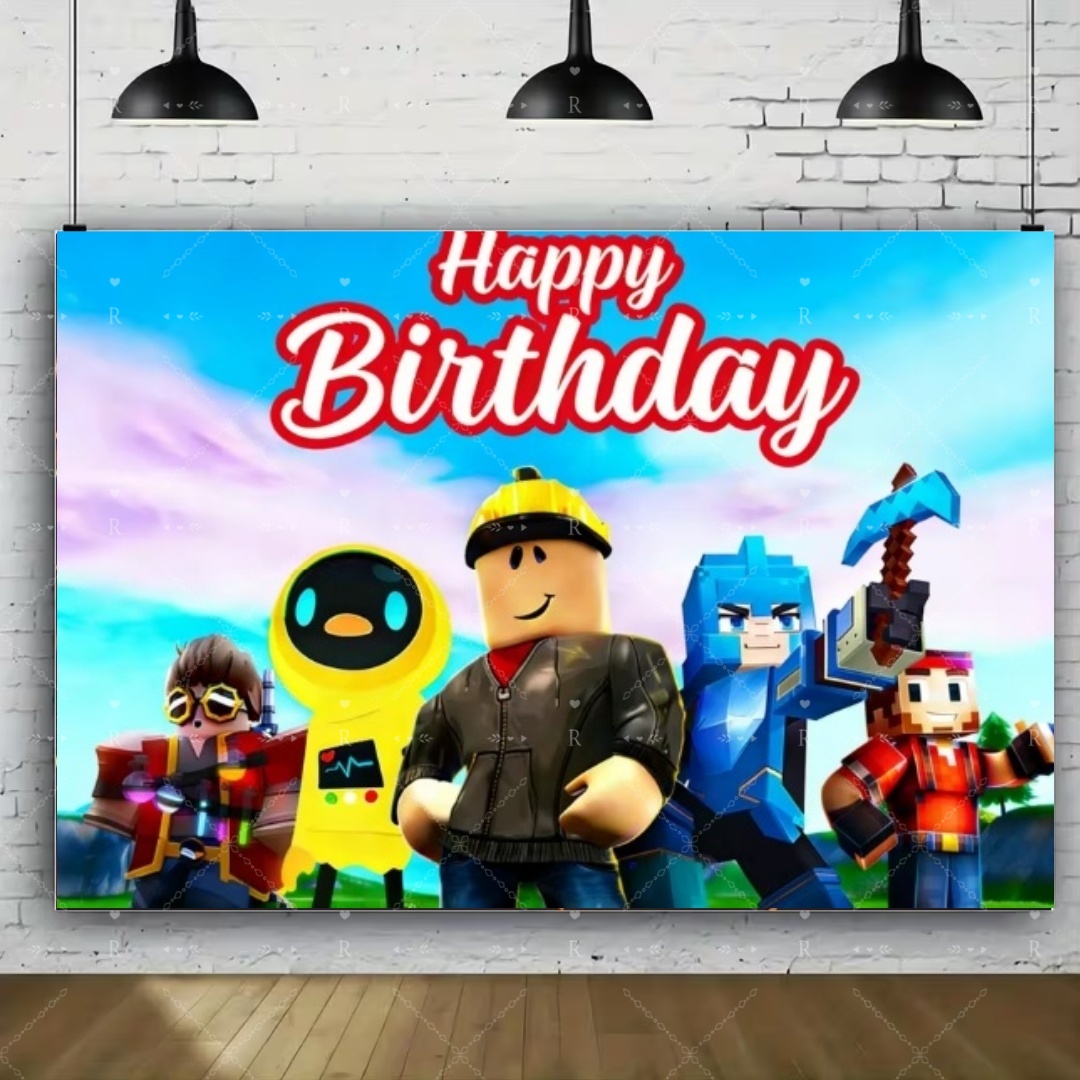 Roblox Birthday Party Decorati – Photography Sport recenzja i cena