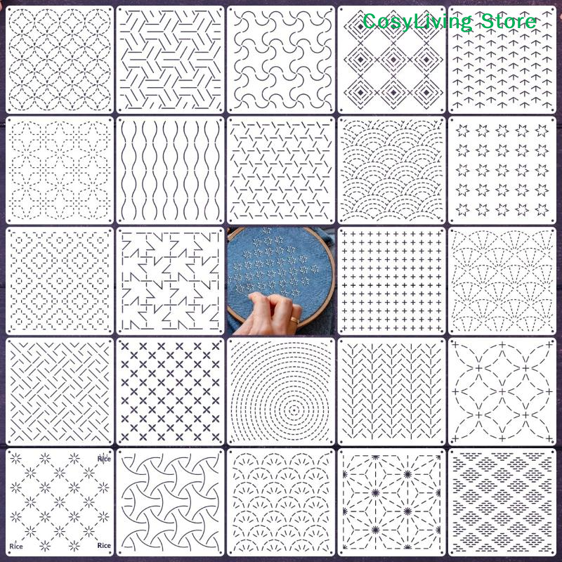 8/9/24/32Pcs DIY Sewing Stenci – Photography Geometry recenzja i cena