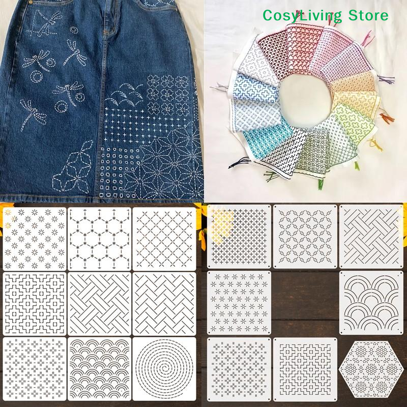 8/9/24/32Pcs DIY Sewing Stenci – Photography Geometry recenzja i cena
