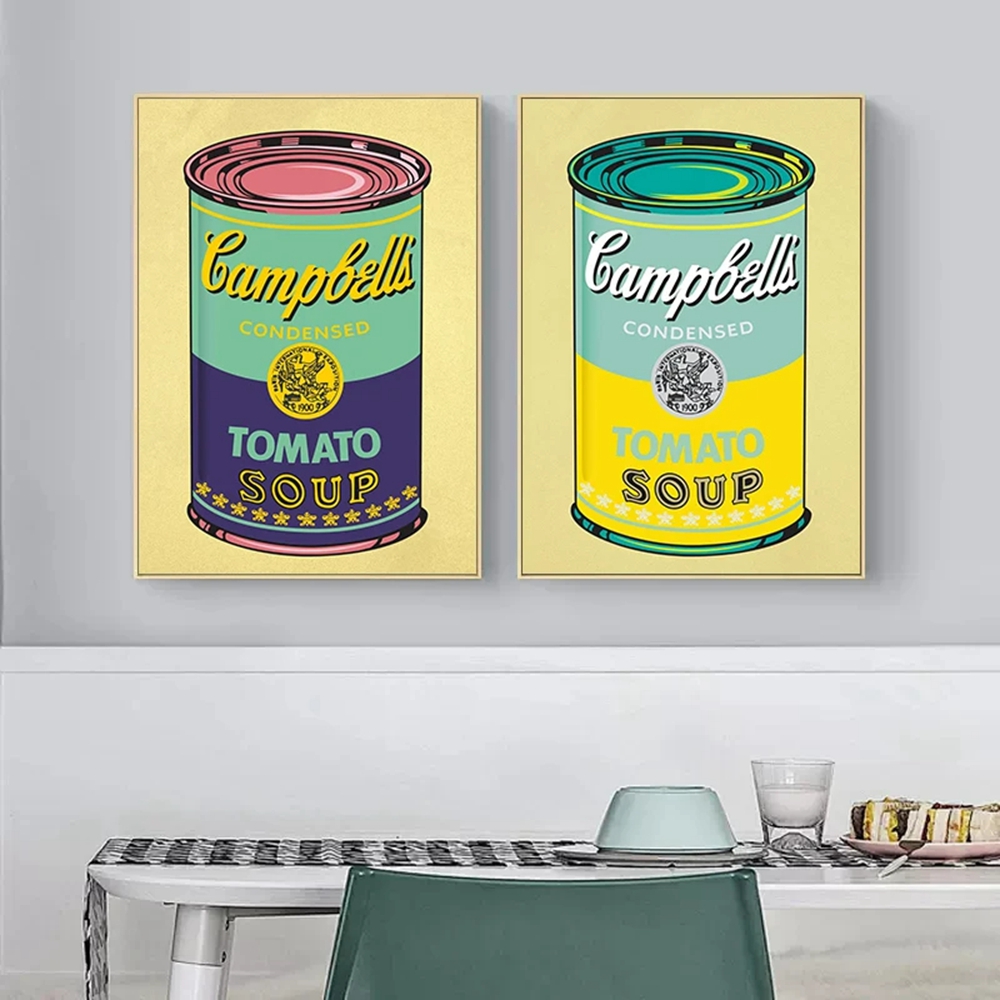 Andy Warhol Colorful Campbell  – Photography Geometry recenzja i cena