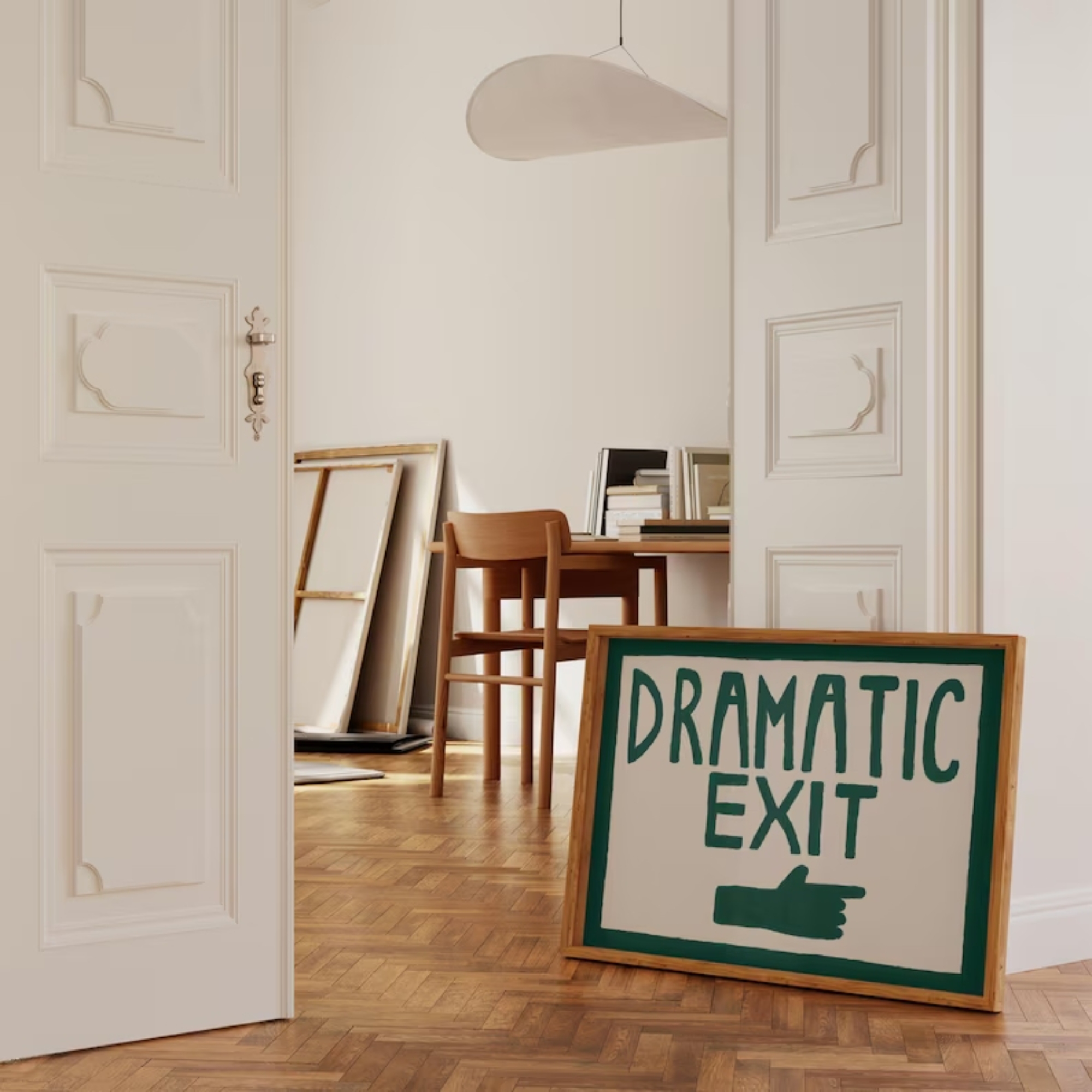 Funny Hallway Print Dark Green – Photography Night recenzja i cena