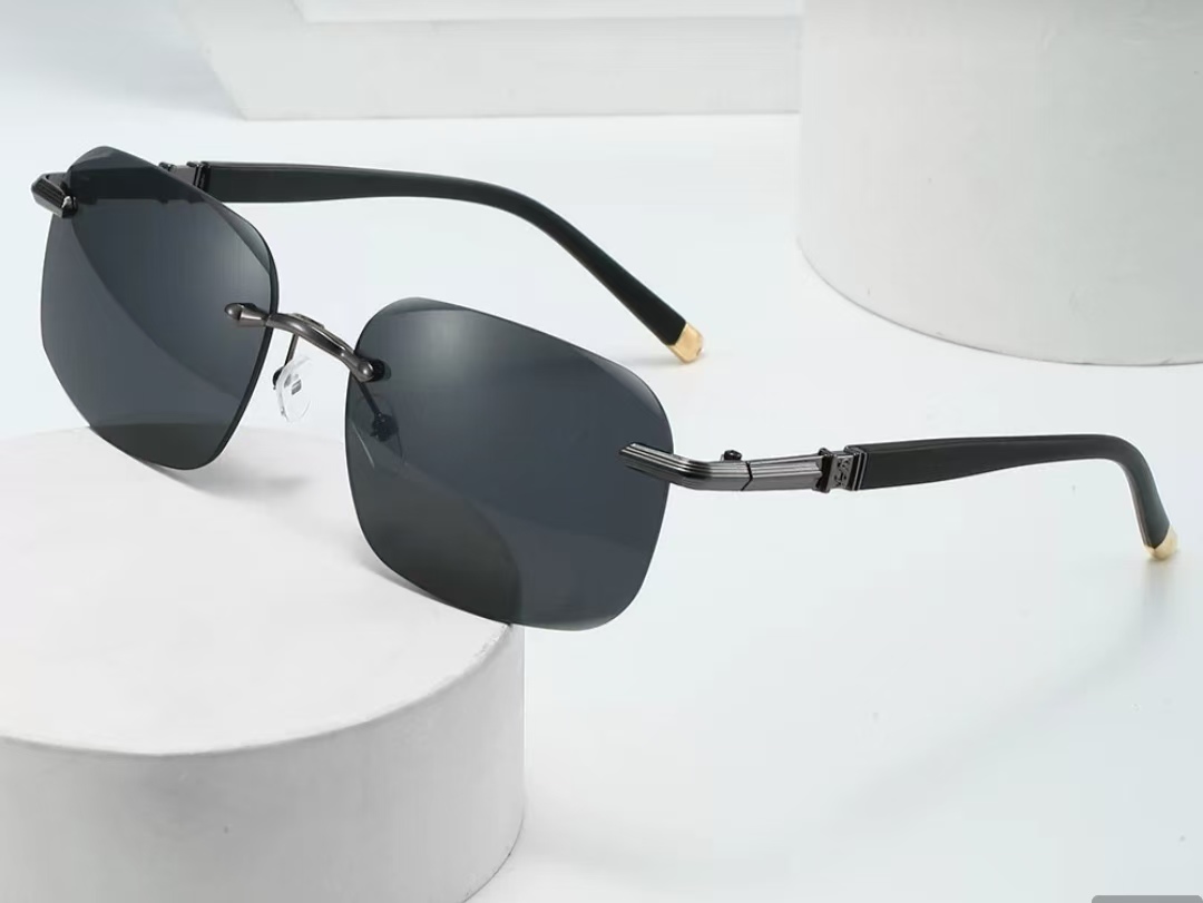 New style men's rimless fashio – Photography Street recenzja i cena