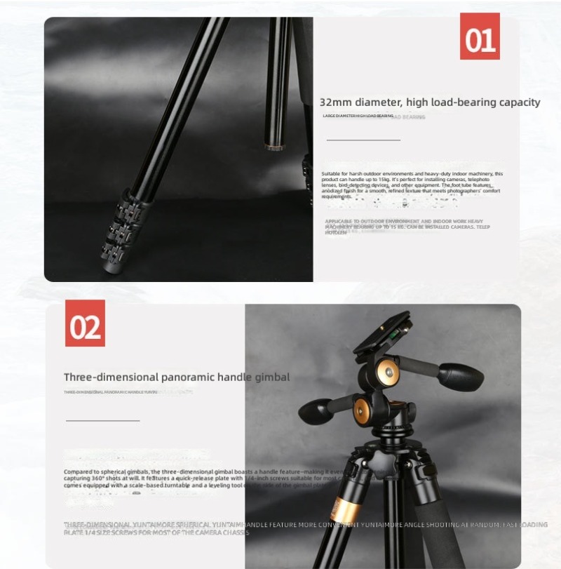 Q620 aluminum alloy camera tri – Photography Camera recenzja i cena
