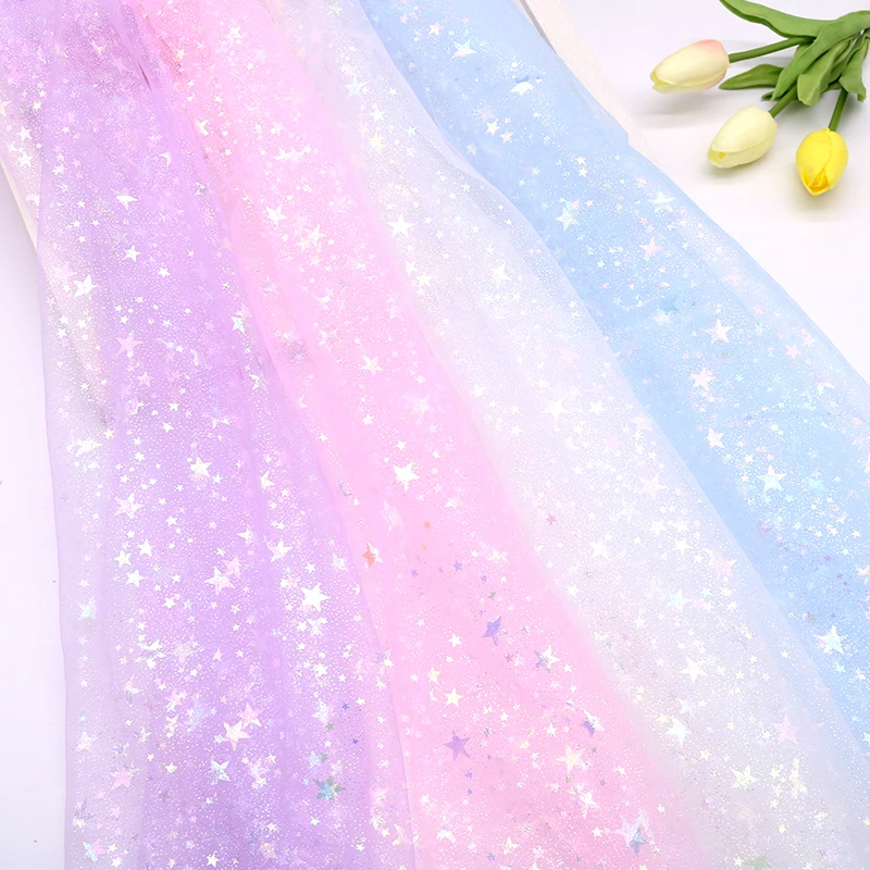 50x150cm Iridescent Star Tulle – Photography Term recenzja i cena
