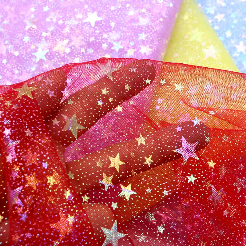 50x150cm Iridescent Star Tulle – Photography Term recenzja i cena