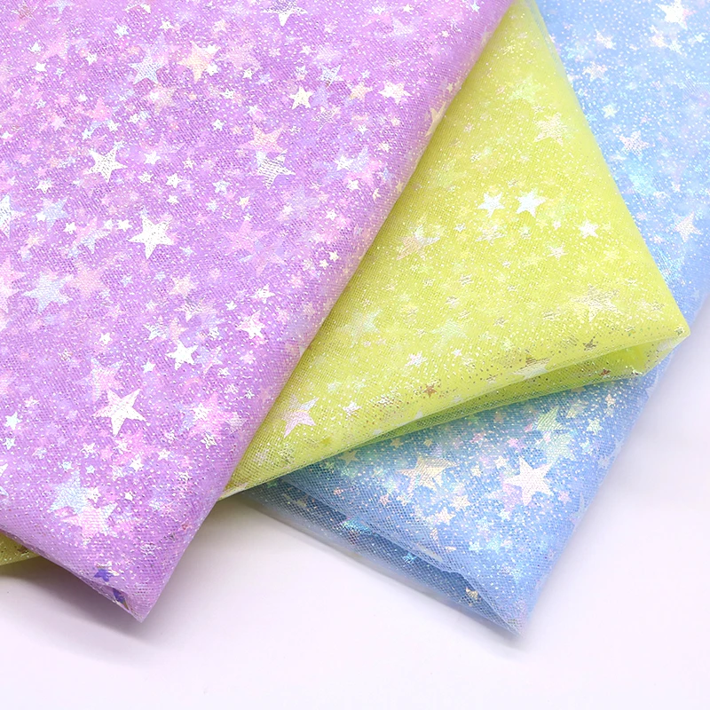 50x150cm Iridescent Star Tulle – Photography Term recenzja i cena