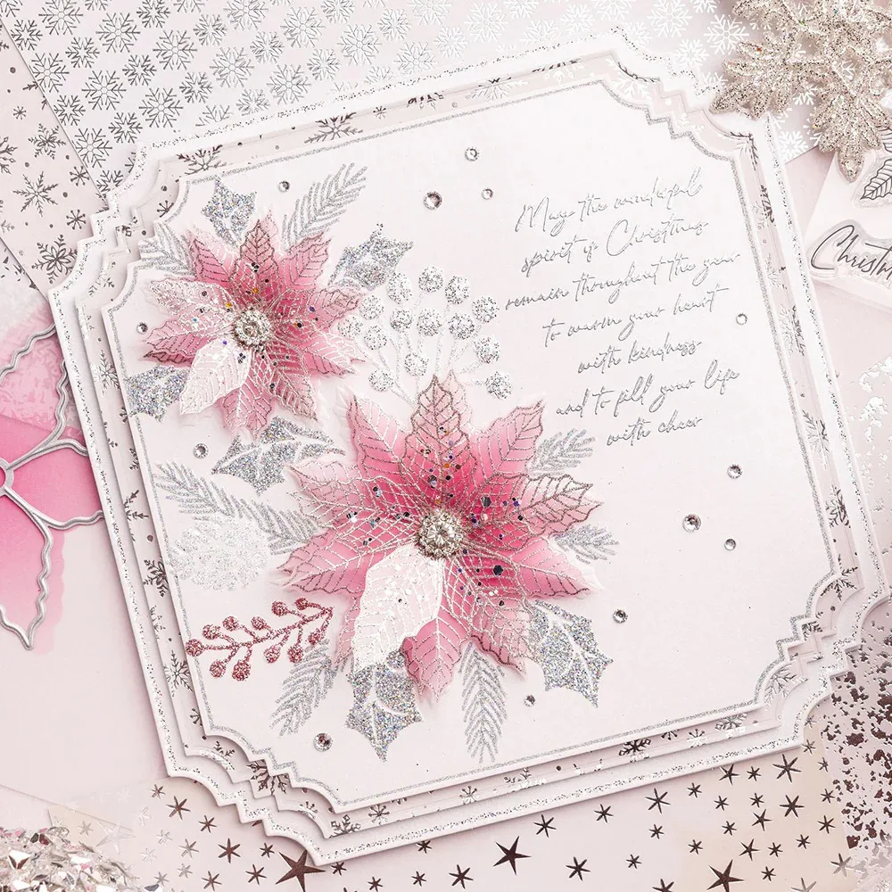 Gilded Floral Merry Christmas  – Photography Gear recenzja i cena