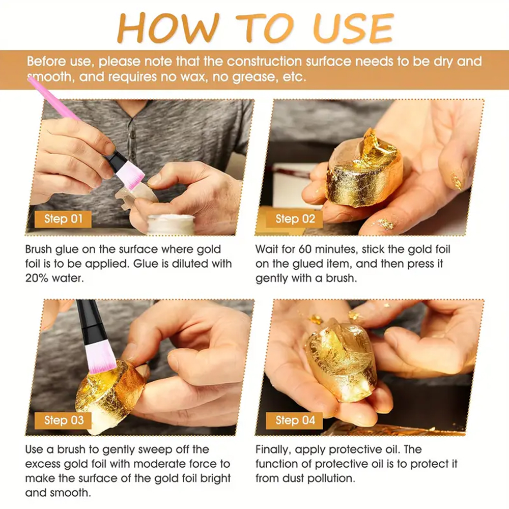 100ML/200ML Golden Foil Adhesi – Photography Techniques recenzja i cena
