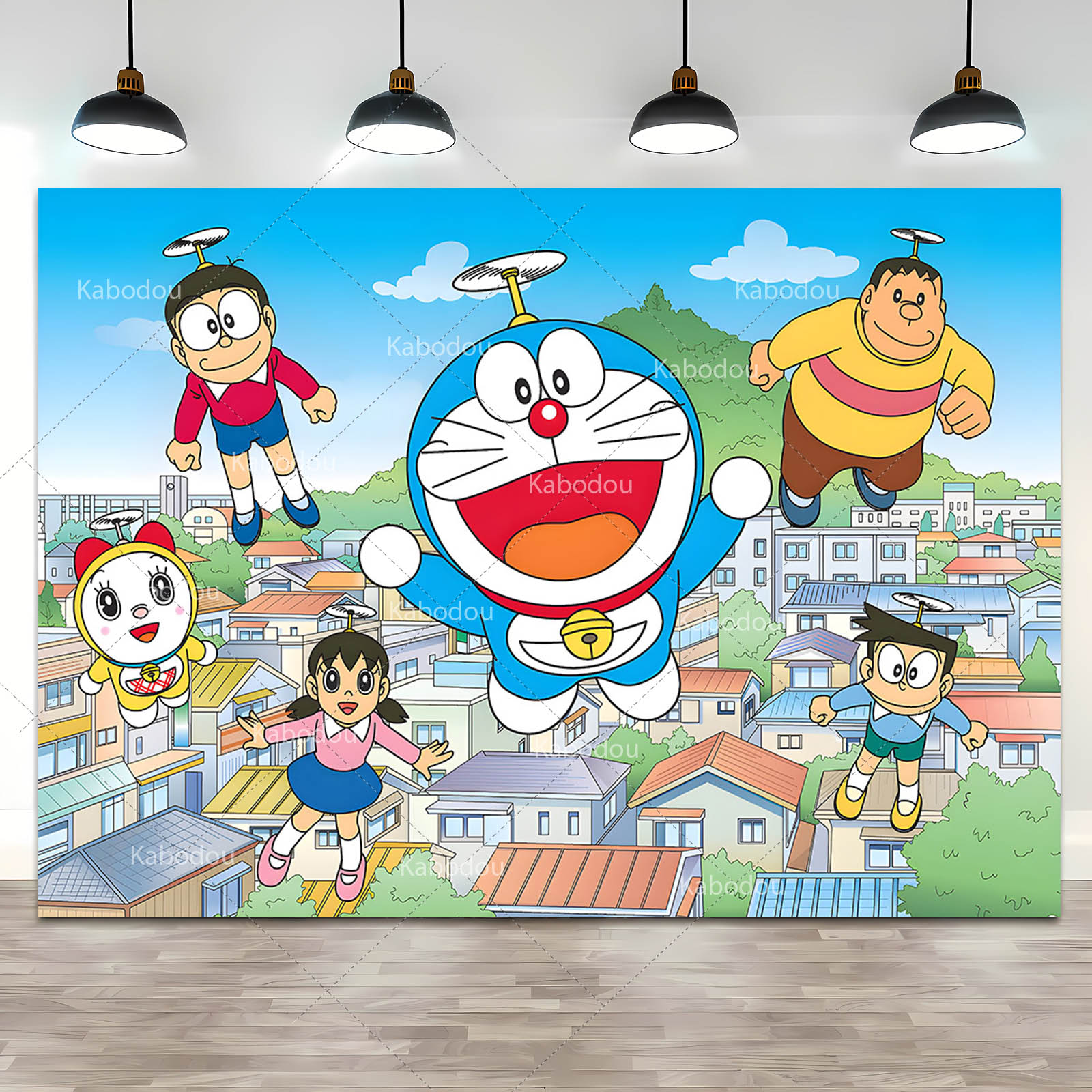 Doraemon Party Backdrop Blue C – Photography Term recenzja i cena