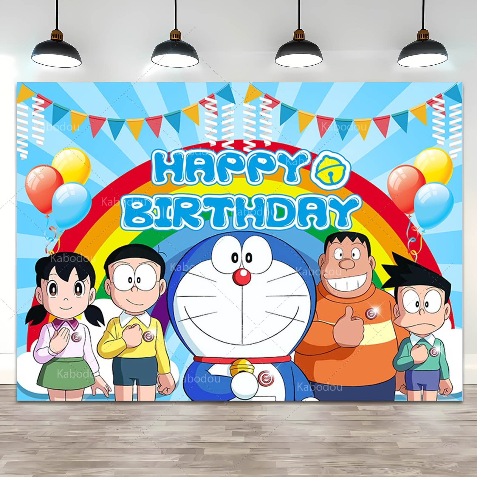 Doraemon Party Backdrop Blue C – Photography Term recenzja i cena