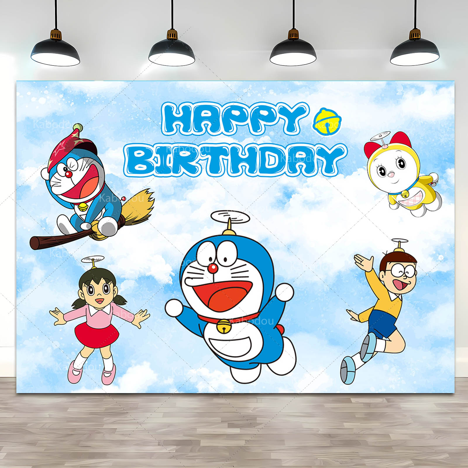 Doraemon Party Backdrop Blue C – Photography Term recenzja i cena