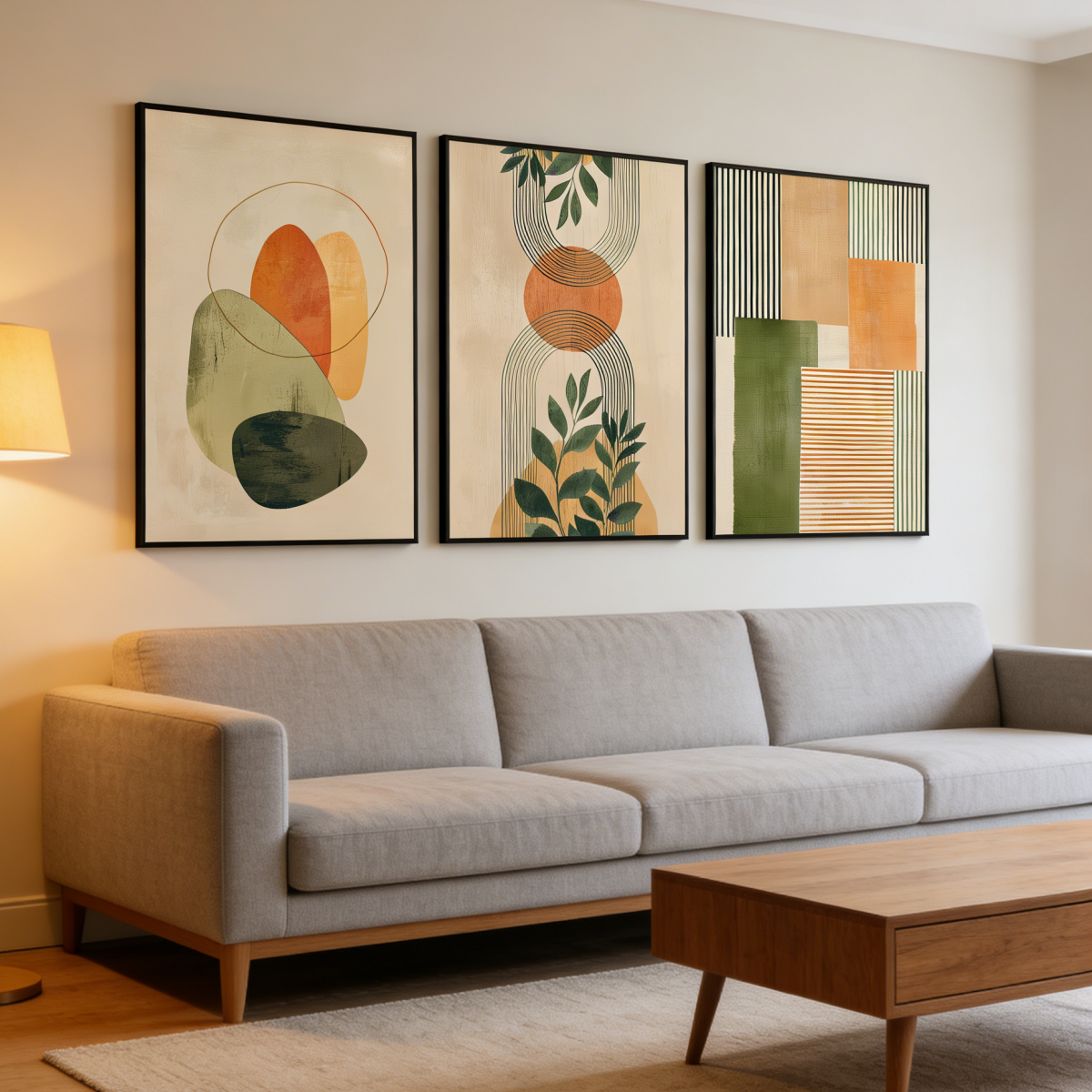 3pcs/Set frameless canvas, Boh – Photography Geometry recenzja i cena