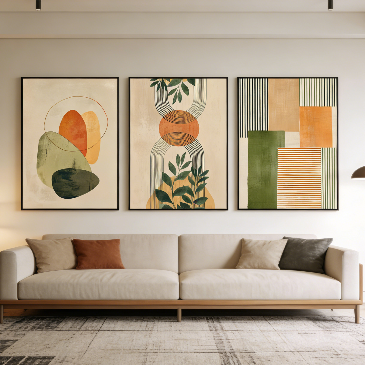 3pcs/Set frameless canvas, Boh – Photography Geometry recenzja i cena