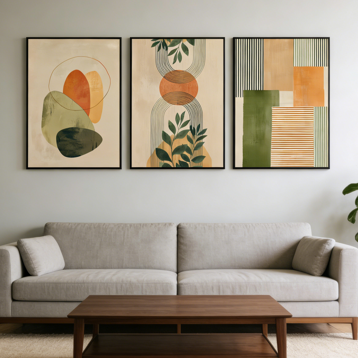 3pcs/Set frameless canvas, Boh – Photography Geometry recenzja i cena