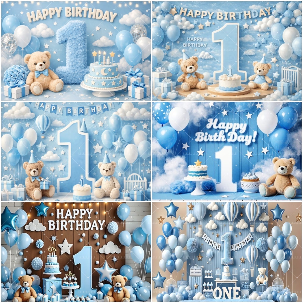 Kid 1st Birthday Party Decorat – Photography Sport recenzja i cena