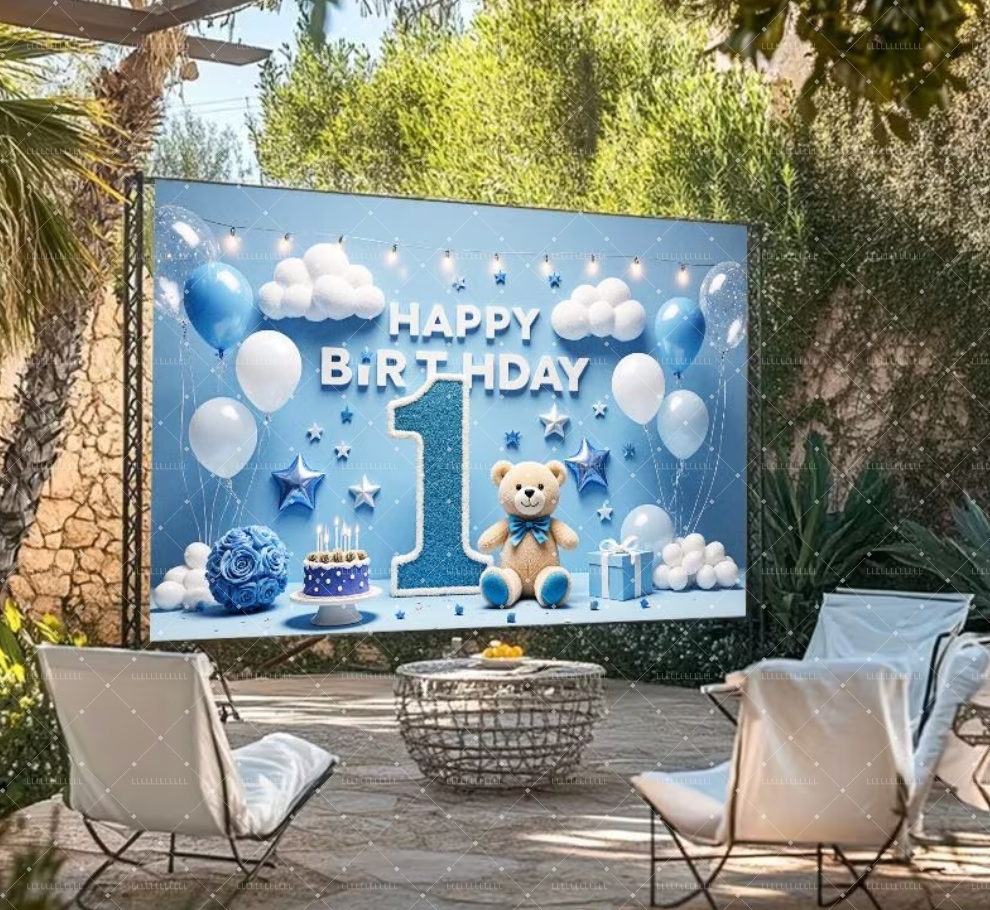 Kid 1st Birthday Party Decorat – Photography Sport recenzja i cena