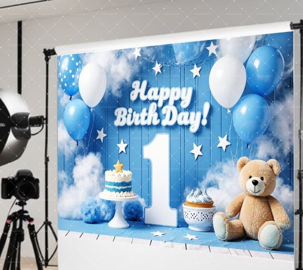 Kid 1st Birthday Party Decorat – Photography Sport recenzja i cena