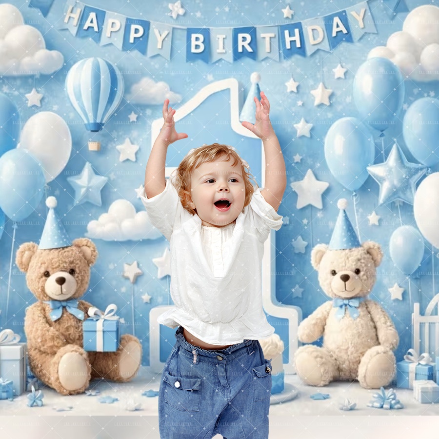 Kid 1st Birthday Party Decorat – Photography Sport recenzja i cena