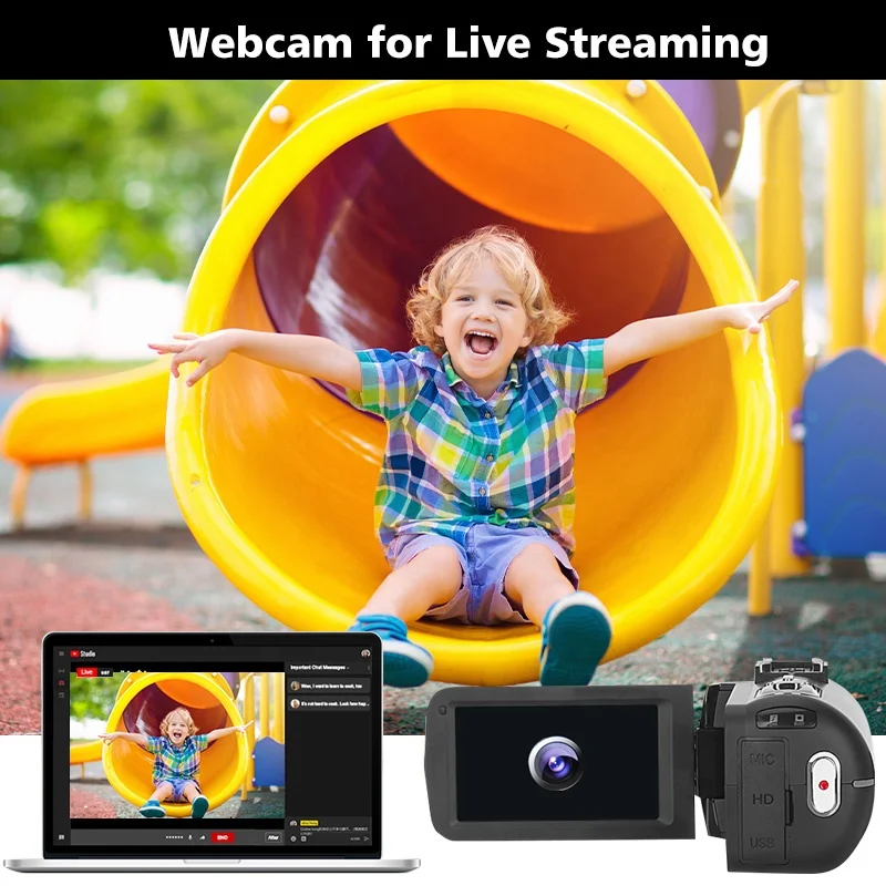 China Tiktok Youtube WIFI 8k H – Photography Camera recenzja i cena