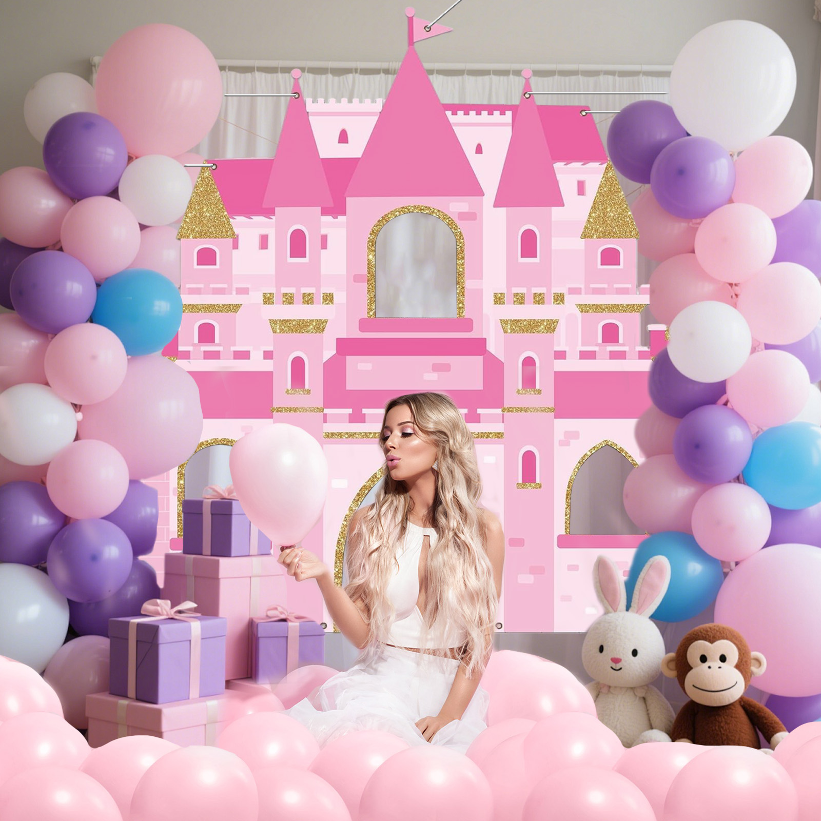 Pink Castle Party Photo Booth  – Photography Term recenzja i cena